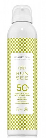 Сонцезахисний спрей для тіла з SPF 50+ - Beauty Spa Sun See Spray SPf 50+ — фото N1