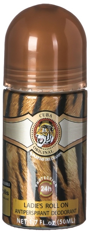 Cuba Jungle Tiger - Кульковий дезодорант — фото N1