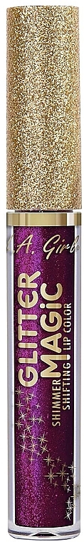 Блеск для губ - L.A. Girl Glitter Magic Shimmer Shifting Lip Color — фото N1