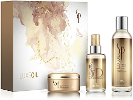 Парфумерія, косметика Набір для догляду за волоссям - Wella SP Luxe Oil (sh/250ml + mask/150ml + elixir/100ml)