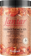 Парфумерія, косметика Бурштинова освіжальна сіль для ванни - Farmona Jantar Refreshing Bath Salt