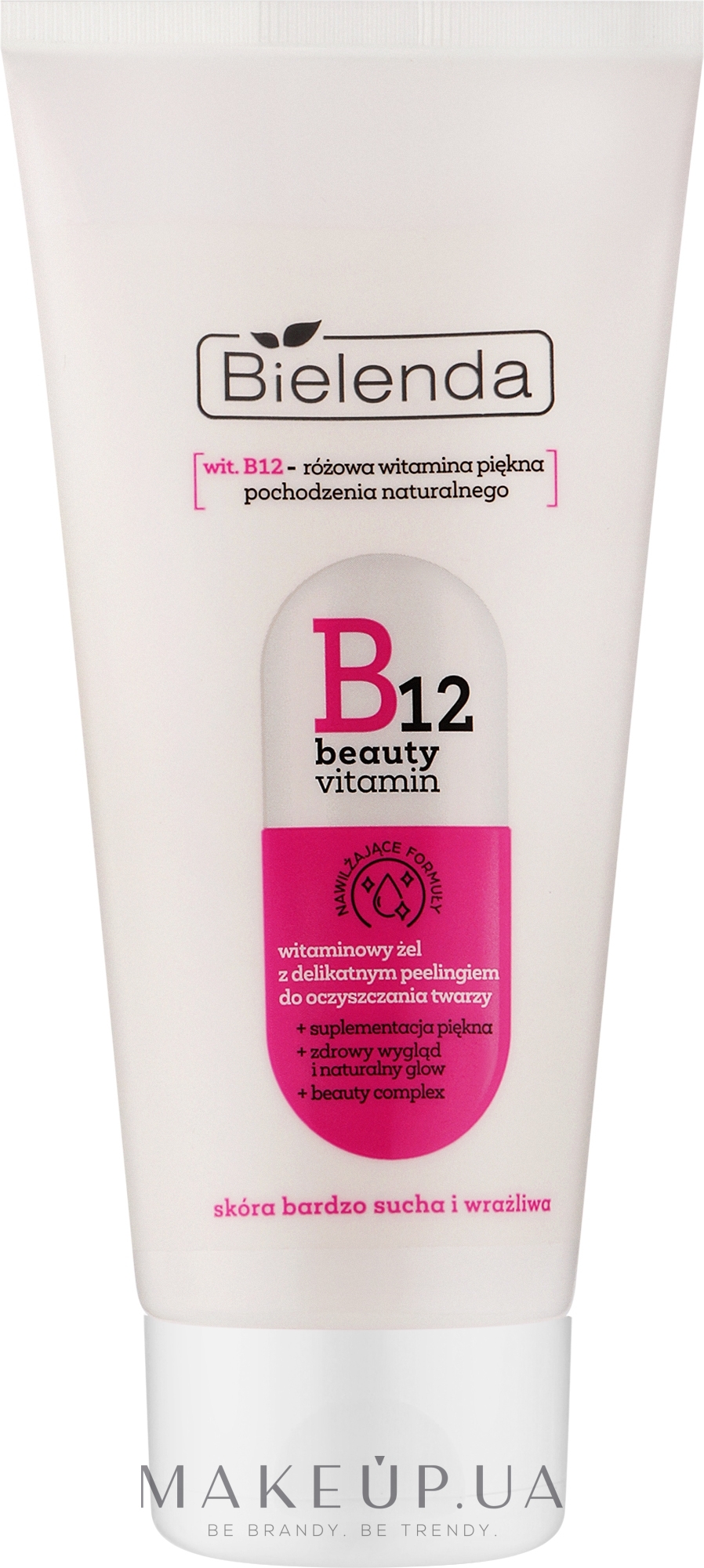 Гель для вмивання - Bielenda B12 Beauty Vitamin Peeling Face Gel — фото 150ml