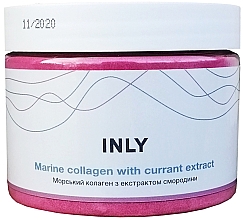 Низькомолекулярний морський колаген з екстрактом смородини і кленовим сиропом - Inly Marine Collagen With Currant Extract — фото N1