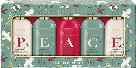 Набір, 5 продуктів - Baylis & Harding The Fuzzy Duck Winter Wonderland Time For Peace Gift Set — фото N1