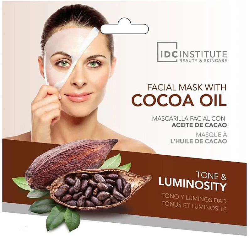 Маска для лица с какао - IDC Institute Face Mask  — фото N1