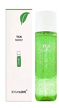 Тонер для лица с экстрактом зеленого чая - SersanLove Green Tea Toner Moisturizing Water — фото N1