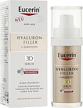 Антивікова сироватка для зрілої шкіри - Eucerin Hyaluron-Filler + Elasticity Anti-Age 3D Serum — фото N2