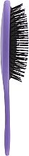 Щетка для волос массажная С0256, 22х7 см, фиолетовая с черным - Rapira — фото N5