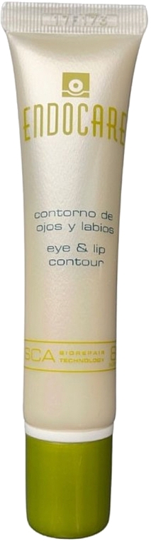 Регенерувальний омолоджувальний крем-контур для очей і губ - Cantabria Endocare Eye and Lip Contour — фото N1