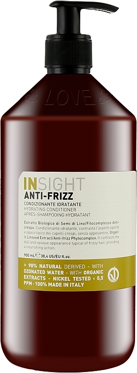 УЦІНКА Зволожуючий кондиціонер для волосся - Insight Anti-Frizz Hair Conditioner Hydrating * — фото N7