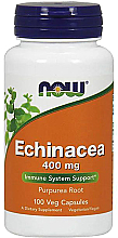 Капсулы Эхинацея, 400 мг - Now Foods Echinacea Purpurea — фото N1