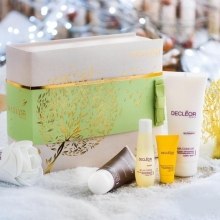 Духи, Парфюмерия, косметика Набор - Decleor Body Coffret Relax (b/milk/200ml + sh/gel/50ml + scrub/100ml + b/balm/15ml)