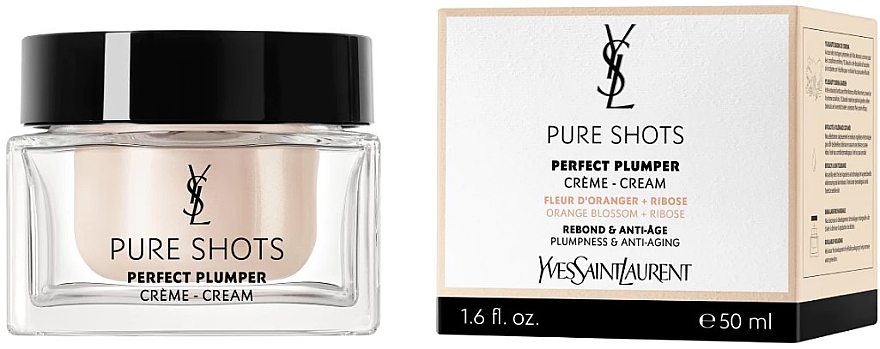 Зміцнювальний крем для обличчя - Yves Saint Laurent Pure Shots Perfect Plumper Cream — фото N2