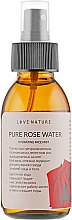 Духи, Парфюмерия, косметика Чистая розовая вода спрей - Love Nature Rose Water