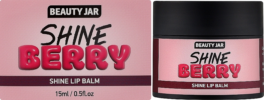 Бальзам для губ "Shine Berry" - Beauty Jar Shine Berry Lip Balm — фото N2