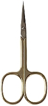 Ножницы для кутикулы, золото/серебро, длина 9 см - Miller Solingen — фото N2