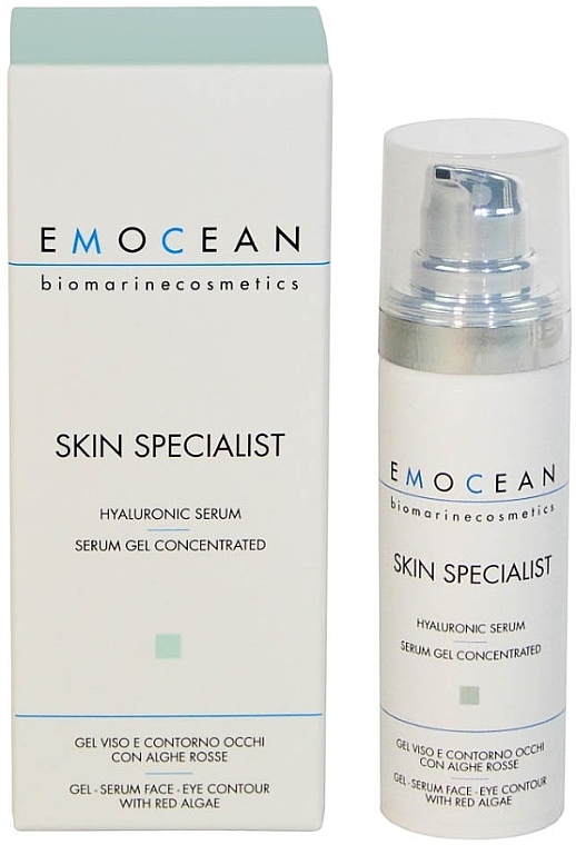 Сыворотка для лица с увлажняющей гиалуроновой кислотой - Emocean Skin Specialist Hyaluronic Serum — фото N1