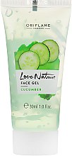 Духи, Парфюмерия, косметика Гель для лица "Огурец" - Oriflame Love Nature Cucumber Face Gel