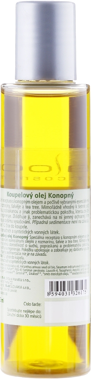 Олія для ванни "Коноплі" - Saloos Hemp Bath Oil — фото N2