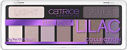 Духи, Парфюмерия, косметика Палетка теней для век - Catrice The Edgy Lilac Collection Eyeshadow Palette