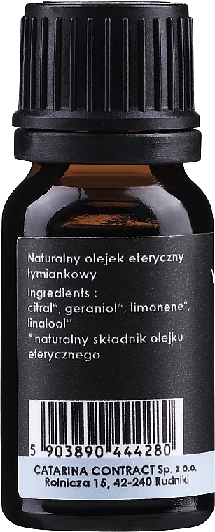 Натуральное эфирное масло "Тимьян" - E-Fiore Thyme Natural Essential Oil — фото N2