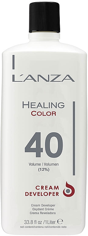 Крем-окислювач - L'anza Healing Color 40 Volume Cream Developer — фото N1