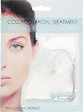 Коллагеновая маска с экстрактом жемчуга - Beauty Face Collagen Hydrogel Mask — фото N2