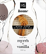 Парфумерія, косметика Мило тверде "Мирра та ваніль" - HiSkin Home Hand Soap Scent Myrrh & Vanilla