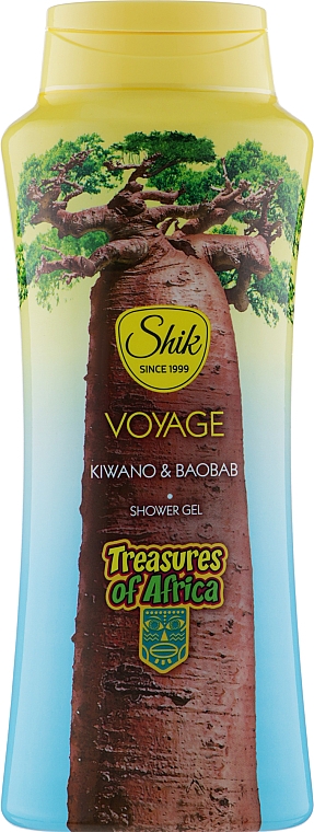 Гель для душа - Шик Treasures Of Africa Voyage Kiwano & Baobab Moisturizing Shower Gel — фото N1