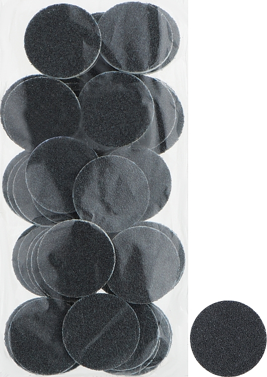 Сменные файлы для педикюрного диска с мягким слоем, 26 мм, 100 грит - ThePilochki — фото N1