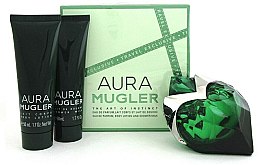 Парфумерія, косметика Thierry Mugler Aura Mugler - Набір (edp/50ml + b/lot/50ml + sh/gel/50ml)