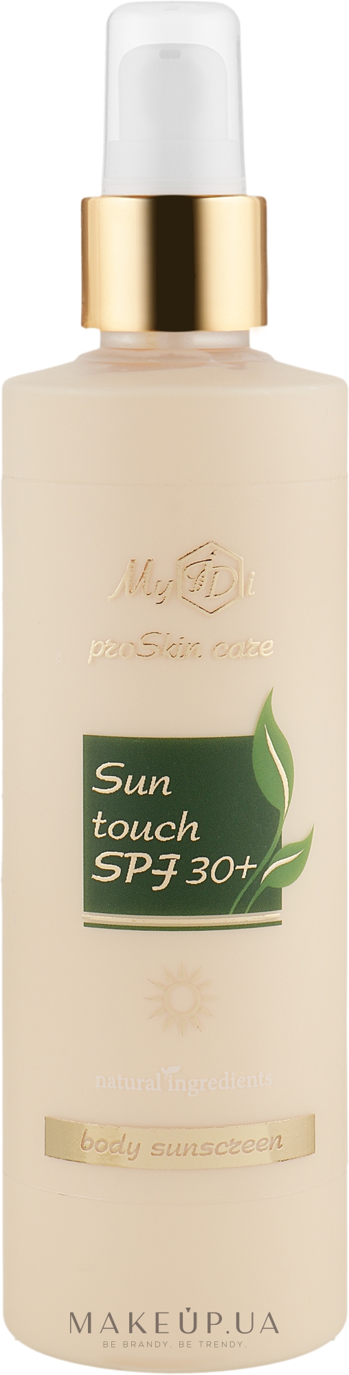 Сонцезахисний крем "Дотик сонця" SPF 30+ - MyIDi Sun Touch SPF 30+ — фото 200ml