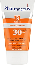 Парфумерія, косметика Зволожувальна сонцезахисна емульсія для тіла - Pharmaceris S Sun Body Sun Protective Lotion for the Body SPF 30