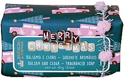 Парфумерія, косметика Мило "Бальзам і кедр" - Essencias De Portugal Merry Christmas Balsam And Cedar Soap