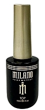 Парфумерія, косметика Топ для гель-лаку - Milano Cosmetic Top Milk Glitter