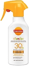 Сонцезахисне молочко-спрей для всієї родини - Carroten Family Suncare Face & Body Milk Spray SPF30 — фото N1