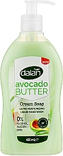 Парфумерія, косметика Рідке крем-мило з олією авокадо - Dalan Cream Soap Avocado Butter