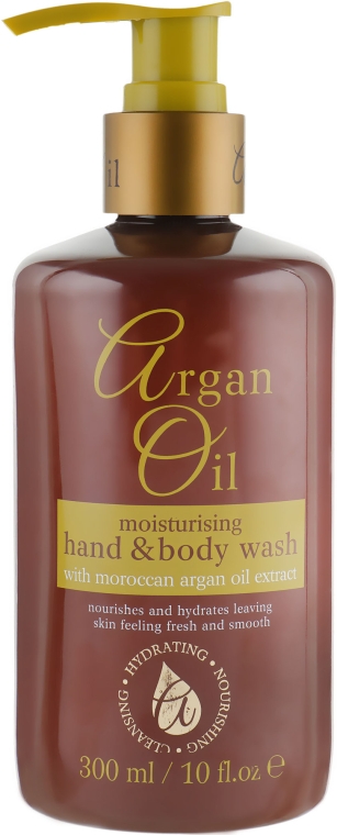 Жидкое мыло с аргановым маслом - Xpel Marketing Ltd Argan Oil Moisturizing Hand Body Wash — фото N1