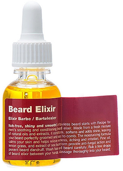 Масло для бороды - Recipe For Men Beard Elixir — фото N1