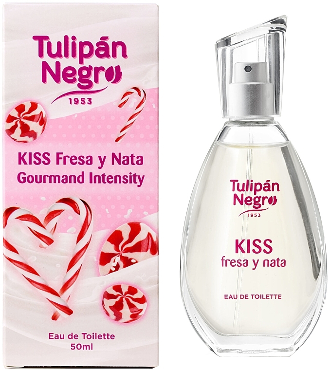 Tulipan Negro Kiss Fresa Y Nata - Туалетна вода — фото N2