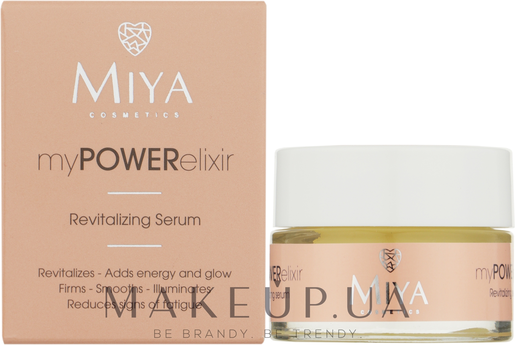 Восстанавливающая сыворотка - Miya Cosmetics My Power Elixir Face Serum — фото 15ml