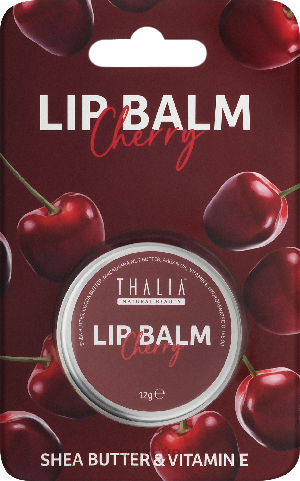 Бальзам для губ "Вишня" - Thalia Lip Balm — фото 12g