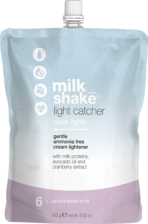 Освітлювальний крем для волосся - Milk_Shake Light Catcher Clear Light Cream — фото N1