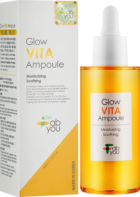 Ампульна сироватка для обличчя вітамінна - Fabyou Glow Vita Ampoule — фото N2