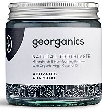 Натуральна зубна паста - Georganics Activated Charcoal Natural Toothpaste — фото N2