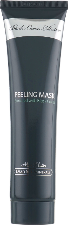 Пилинг-маска для лица - Mon Platin DSM Black Caviar Peeling Face Mask With Vitamins Capsules — фото N2