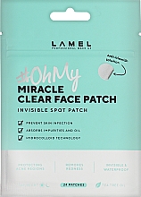 Духи, Парфюмерия, косметика Патчи анти акне - Lamel Professional Oh My Miracle Clear Face Patche