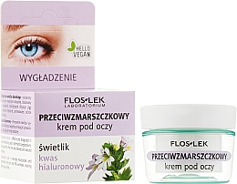 Парфумерія, косметика Крем проти зморшок для очей з гіалуроновою кислотою - Floslek
