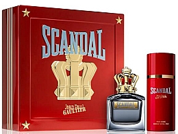 Духи, Парфюмерия, косметика Jean Paul Gaultier Scandal Pour Homme - Набор (edt/100ml + deo/150ml)