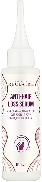 Сыворотка-стимулятор для роста и против выпадения волос - Reclaire Anti-Hair Loss Serum — фото N1